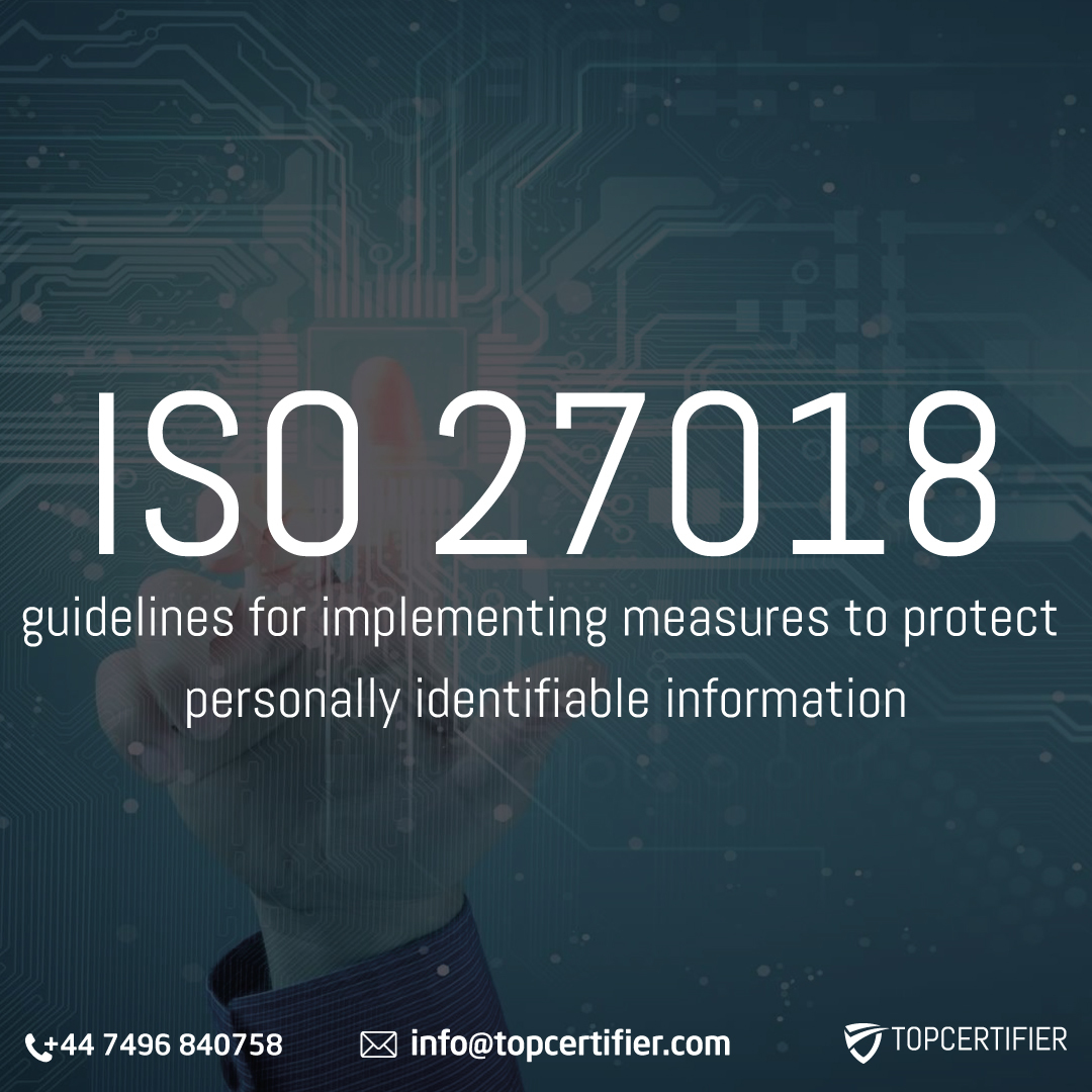 iso 27018 certification in UK